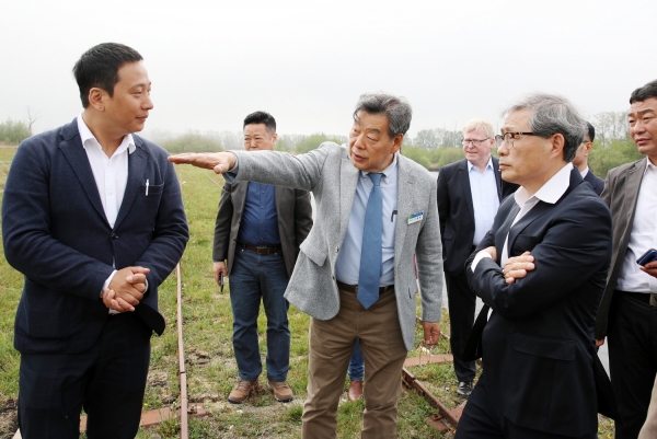 독일 모아 채취현장 방문