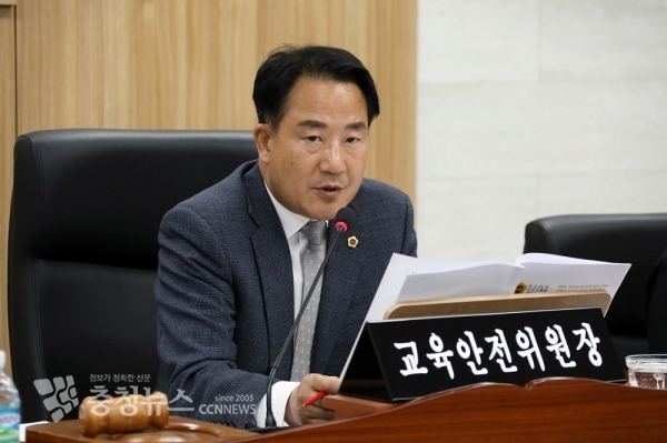 상병헌 세종특별자치시의회 교육안전위원회 위원장 / 충청뉴스 최형순 기자