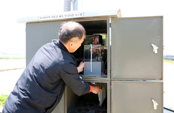 벼 병해충 예찰포 이앙(해충모니터링시스템)