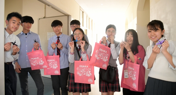 건양중 일본 현지학교 교류 NHK 방송 화제