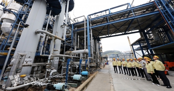 대산공단 사고현장 방문(그린케미칼)