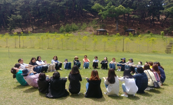 지난 28일 한국문화연수원에서 개최된 2019 보육교직원 힐링 아카데미에 참석
