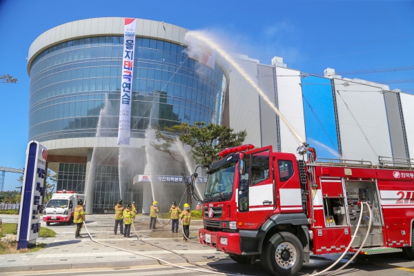 을지태극연습 실제훈련