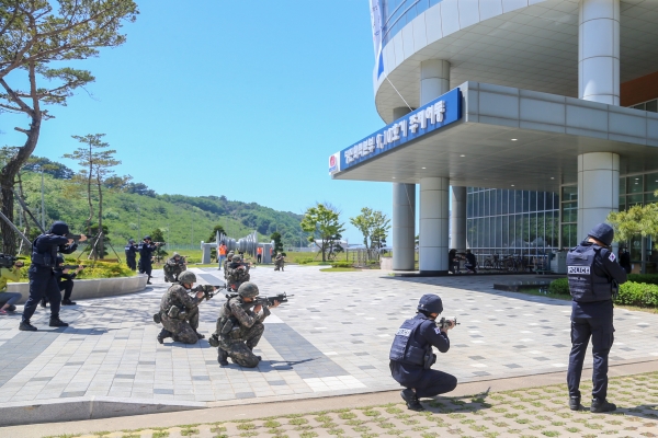 을지태극연습 실제훈련