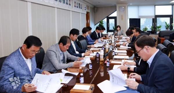 아산시의회, 효율적 시정운영을 위한 다양한 의견제시