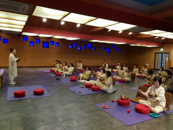 민원담당공무원 힐링프로그램 진행 모습