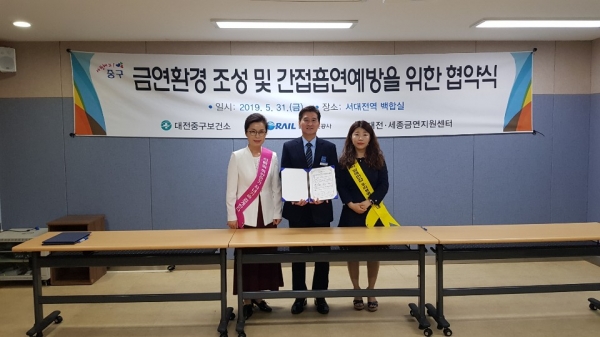 서대전역과 건강증진 캠페인 업무협약
