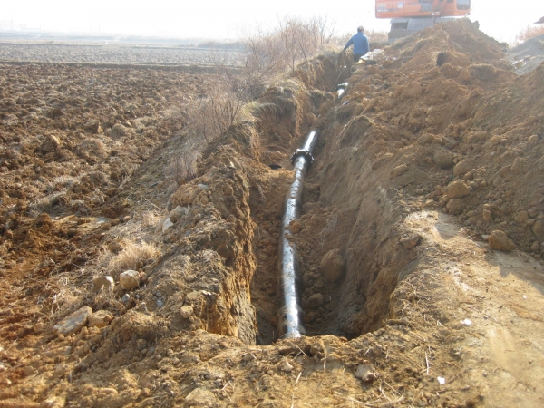 양수저류시설 설치 장면