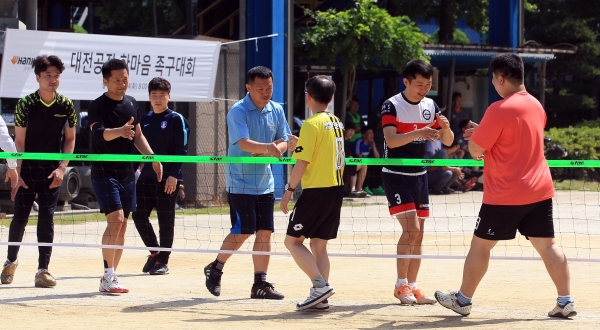 한국타이어앤테크놀로지(주) 2019 대전공장 족구대회 개최