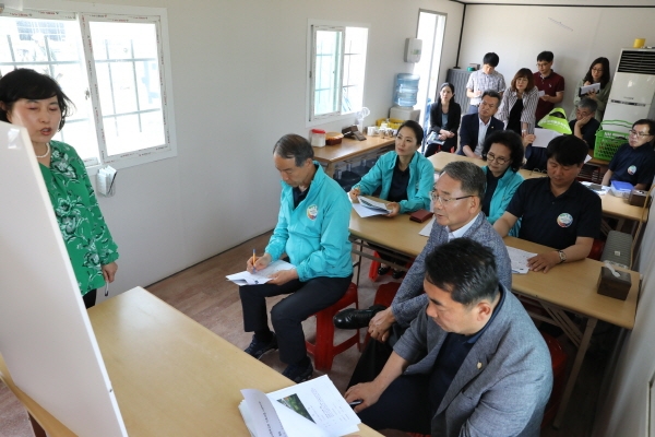 계룡시의회 종합사회복지관 현장방문