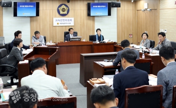세종특별자치시의회 교육안전위원회(위원장 상병헌) / 충청뉴스 최형순 기자