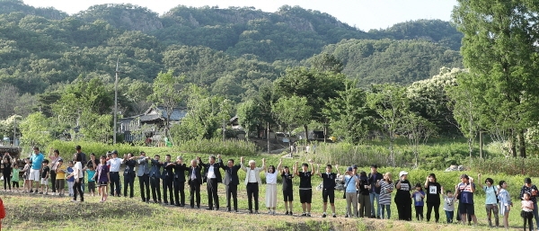 반딧불이 유충 방류행사