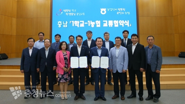 1농고-1농축협 교류협약식