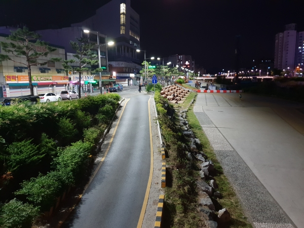 확 밝아진 대전천변 모습