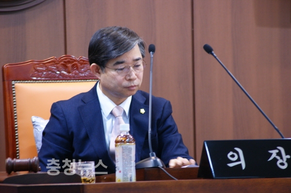 김기두 태안군의회 의장 / 충청뉴스 최형순 기자