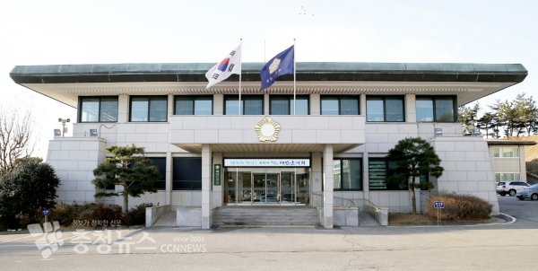 태안군의회 청사 전경