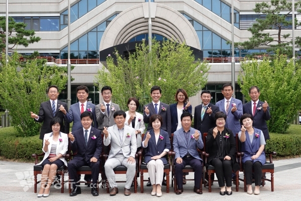 2018.7월 아산시의회 개원 / 충청뉴스 최형순 기자