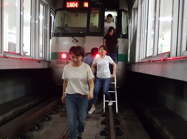 안전체험열차(열차탈출)