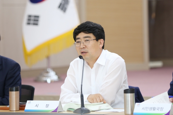 민선7기 공약 및 2019 상반기 성과⦁하반기 주요업무 보고회 개최