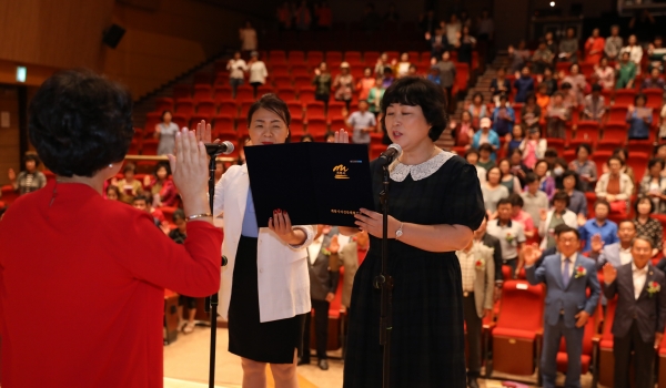 지난해 양성평등 계룡시 여성대회 개최 모습