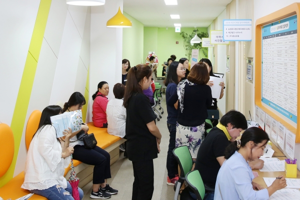 2019 서산시 여성일자리 박람회 모습