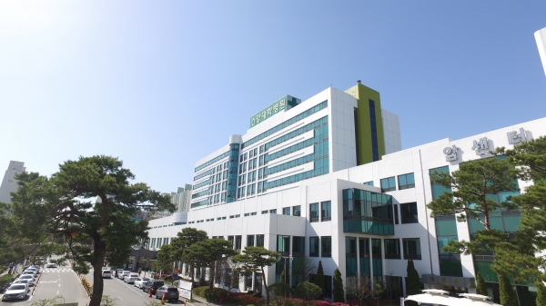 건양대병원 전경.