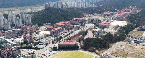 목원대학교 전경