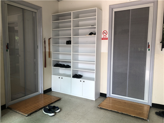 방진망 설치 사진