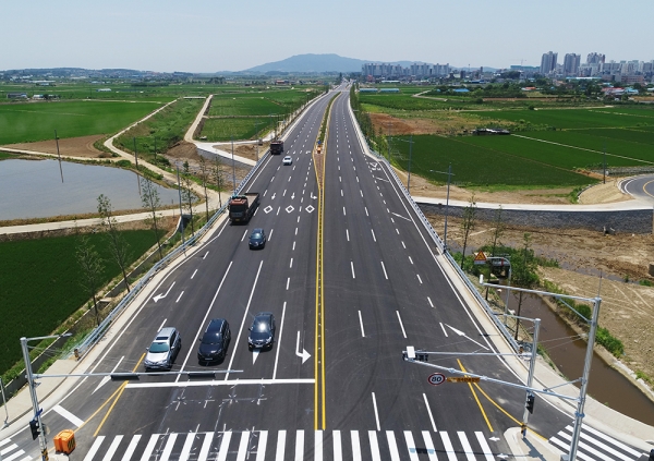 동서간선도로 전경