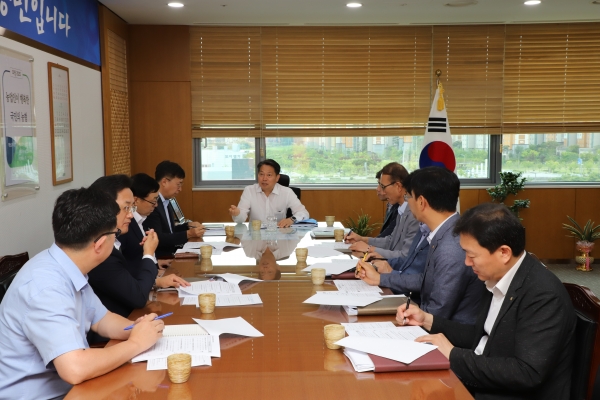 조소행 충남농협 본부장이 경영자협의회를 통해 자연재해 예방에 최선을 다해 줄 것을 당부했다.