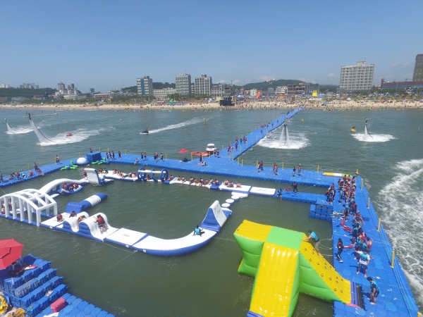 머드축제 해양어드벤처