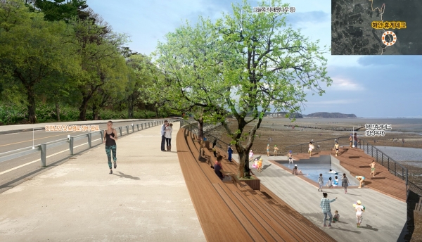 태안롱비치사구둘레길 조감도