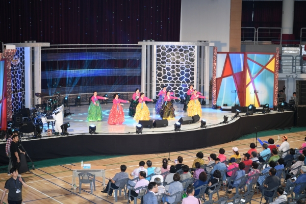 NBS 전국농민노래자랑 개최 모습