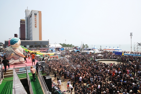 보령머드축제 머드몹신