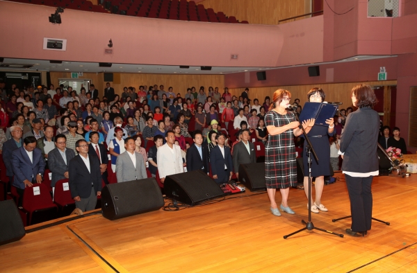 ‘제27회 태안군 여성대회’ 모습.