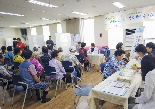 JUMP Together 봉사활동 모습