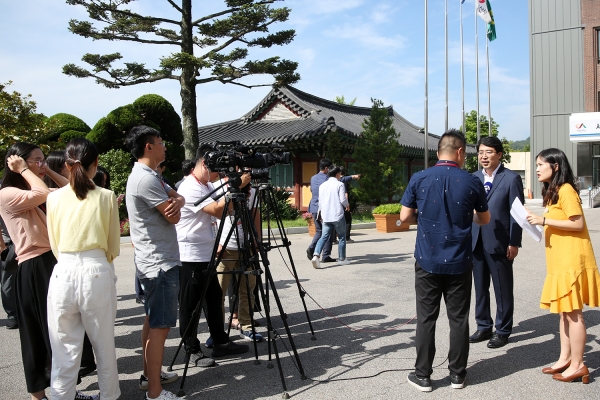 ​중국 TV방송사, ‘충남관광’ 특집방송에 서산해미읍성, 간월암, 대산항 등 취재 및 촬영 ​​