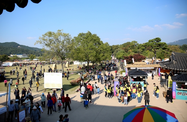 2018년 서산해미읍성축제 모습