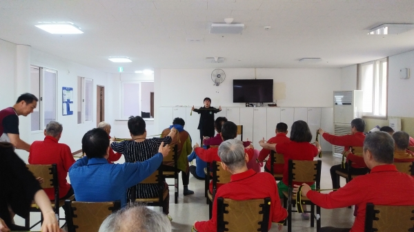 정신요양원 방문 '재활 운동 프로그램' 운영