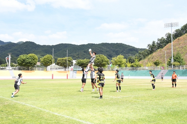 지난해 열린 럭비선수권대회 모습