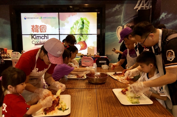 김치 쿠킹클래스 현장 사진