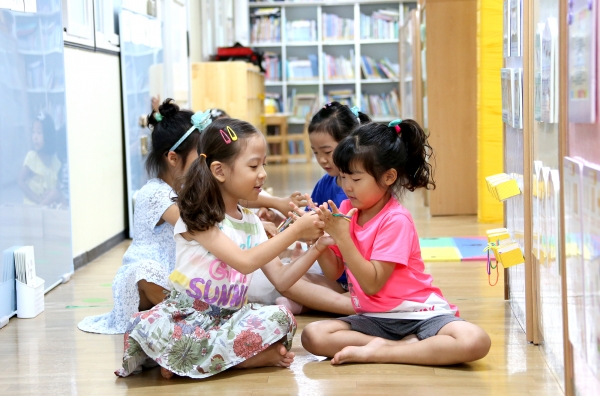 원신흥유치원 놀이활동 모습