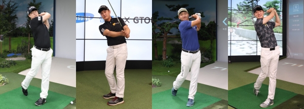 . ‘2019 삼성증권 GTOUR 4차’ 결선 대회 주요 선수 (좌측부터) 순범준, 김민재2, 김홍택, 최민욱.