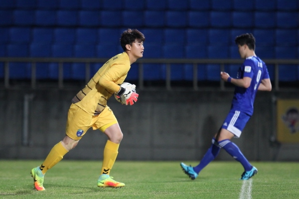 천안시청축구단 경기모습