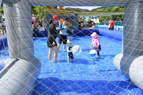 물놀이장 개장 모습