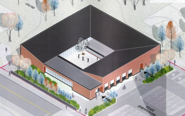 북부권 건강생활지원센터 조감도