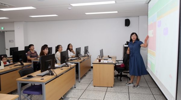 지난 상반기 혁신대학 교육 모습.