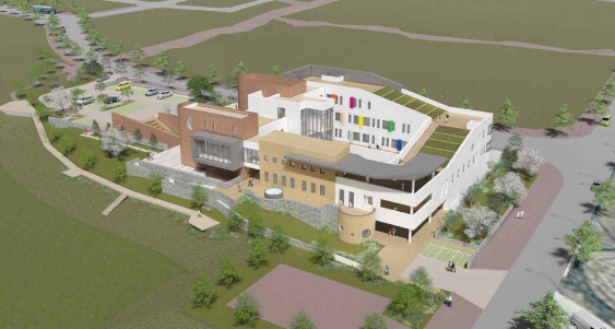 청소년 인프라 구축_월송복합문화센터 조감도