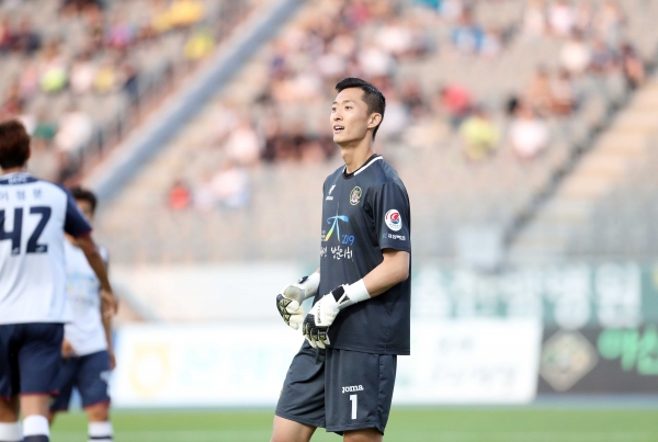 박주원 골키퍼 모습