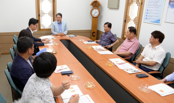 국립충청국악원 유치위 국립민속국악원 초청 방문